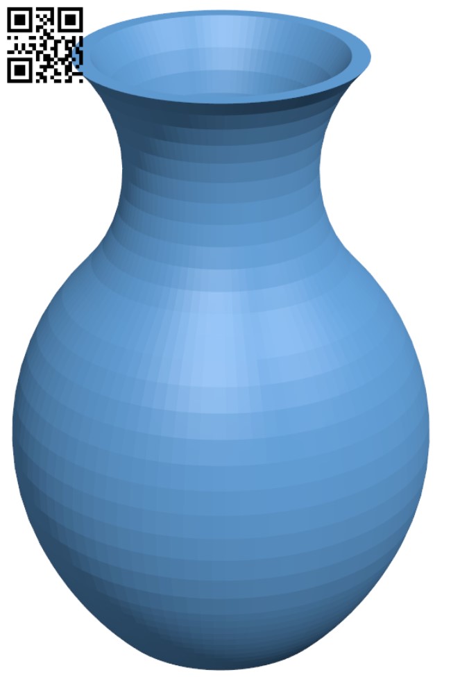 Basic Vase H004312 file stl free download 3D Model for CNC and 3d printer