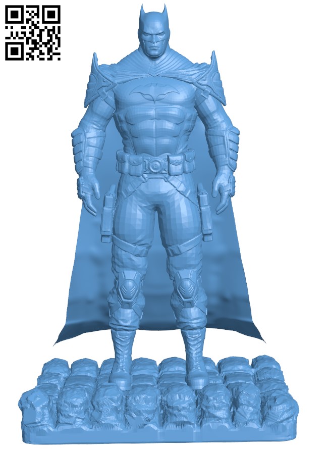 Batman H004313 file stl free download 3D Model for CNC and 3d printer