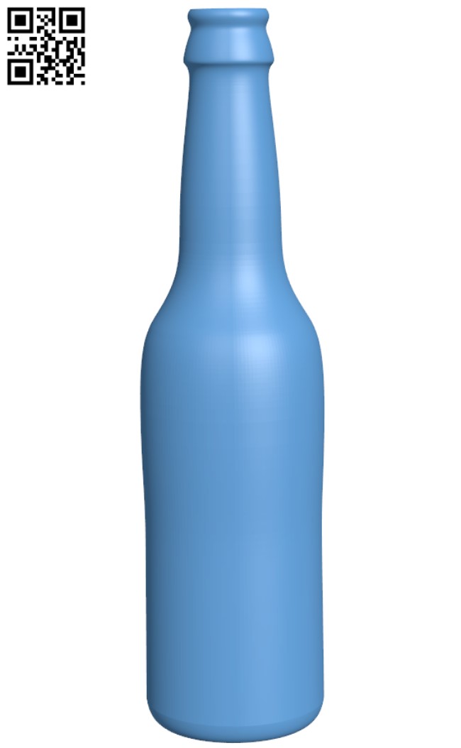 Beer bottle H004730 file stl free download 3D Model for CNC and 3d printer