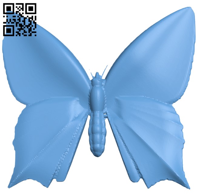 Butterfly H004315 file stl free download 3D Model for CNC and 3d printer