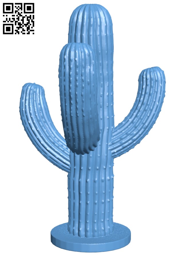 Cactus H004617 file stl free download 3D Model for CNC and 3d printer