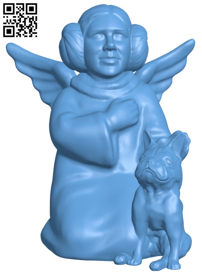 Carrie Fisher - Princess Leia H004386 file stl free download 3D Model for CNC and 3d printer