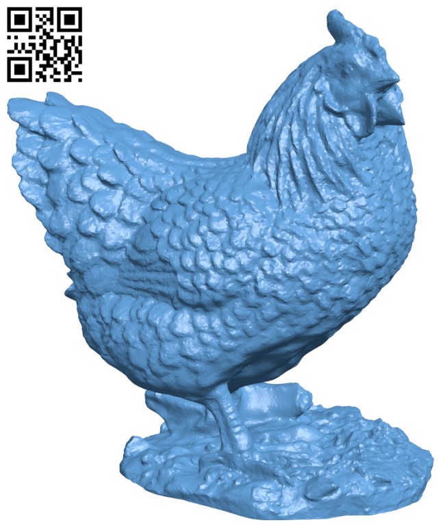 Chicken H004809 file stl free download 3D Model for CNC and 3d printer
