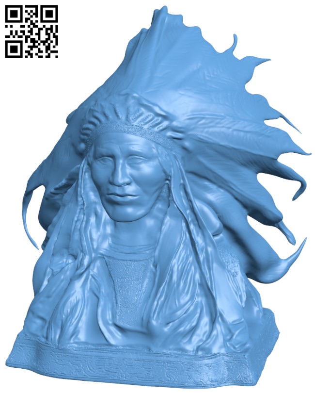 Chief Blackbird H004620 file stl free download 3D Model for CNC and 3d printer