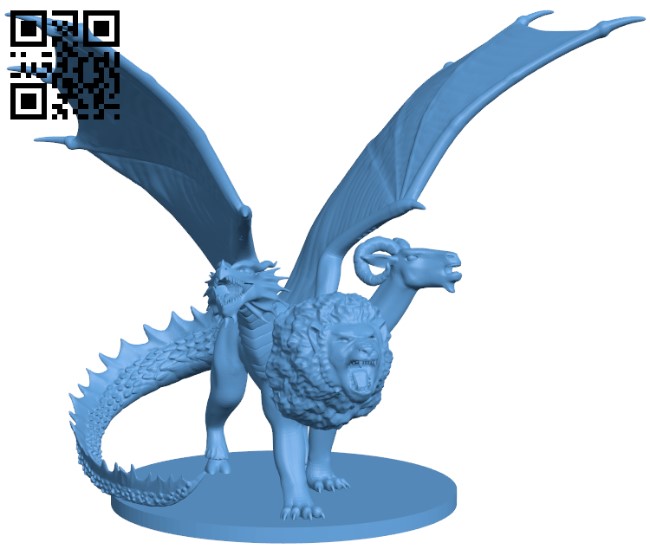 Chimera H004522 file stl free download 3D Model for CNC and 3d printer