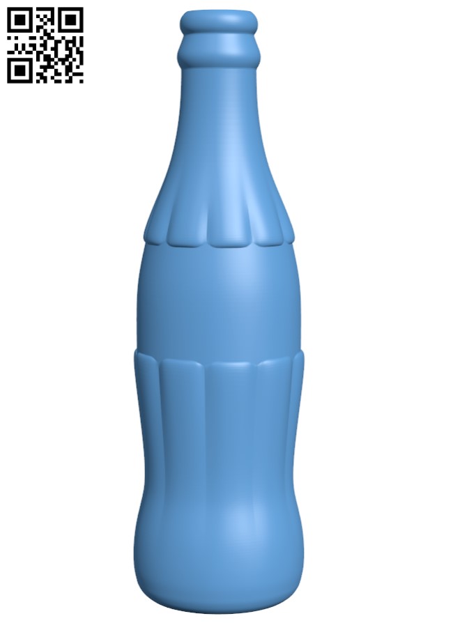 Cola Bottle H004516 file stl free download 3D Model for CNC and 3d printer