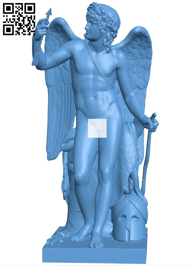Cupid Triumphant H004520 file stl free download 3D Model for CNC and 3d printer