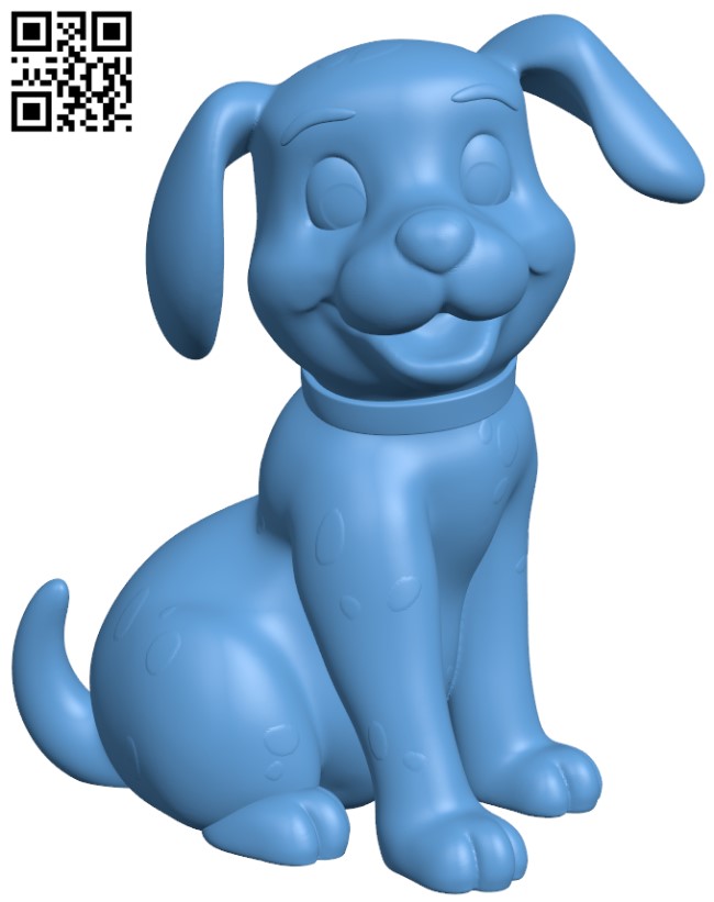 Dalmatian H004622 file stl free download 3D Model for CNC and 3d printer