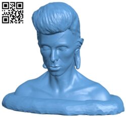 David Bowie bust