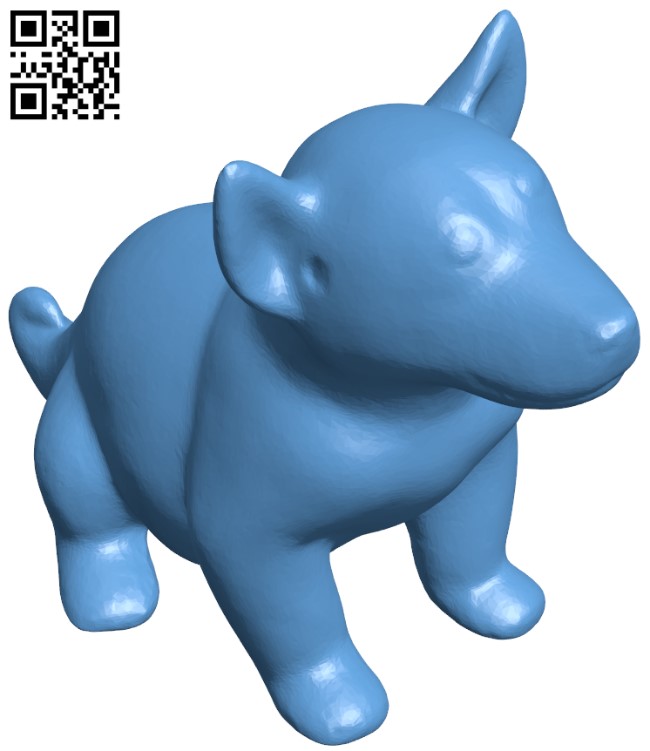 Dog H004624 file stl free download 3D Model for CNC and 3d printer