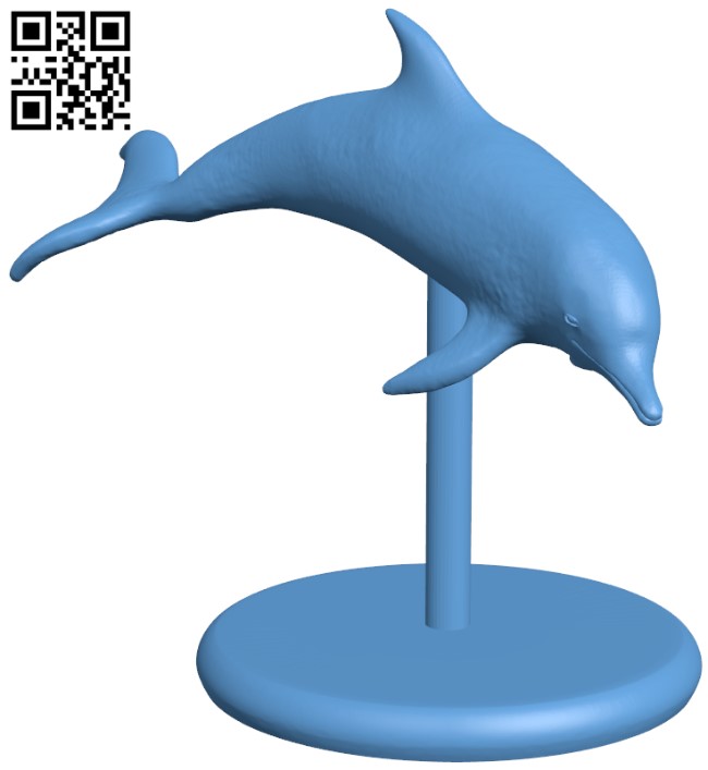 Dolphin H004400 file stl free download 3D Model for CNC and 3d printer