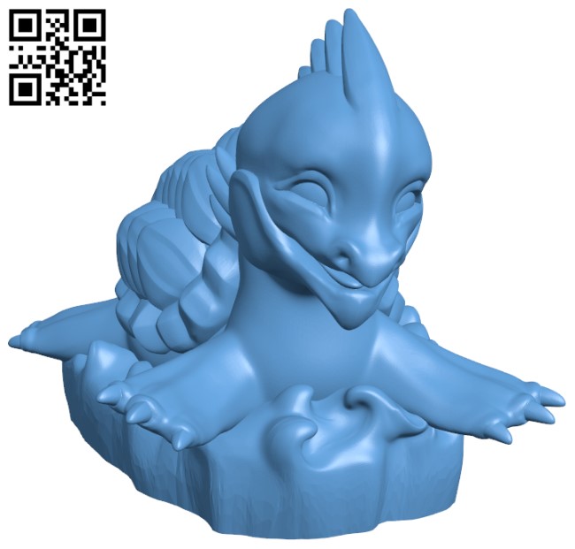Dragon Turtle H004529 file stl free download 3D Model for CNC and 3d printer