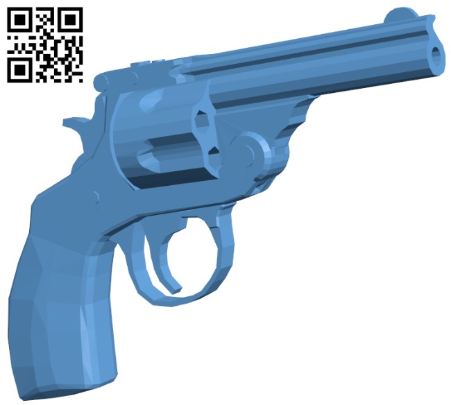 Fallout 3 - Gun H004406 file stl free download 3D Model for CNC and 3d printer