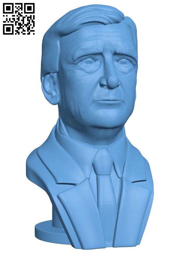 Francois Fillon H004411 file stl free download 3D Model for CNC and 3d printer