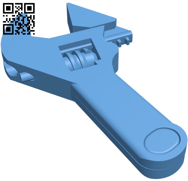 Functional wrench H004325 file stl free download 3D Model for CNC and 3d printer