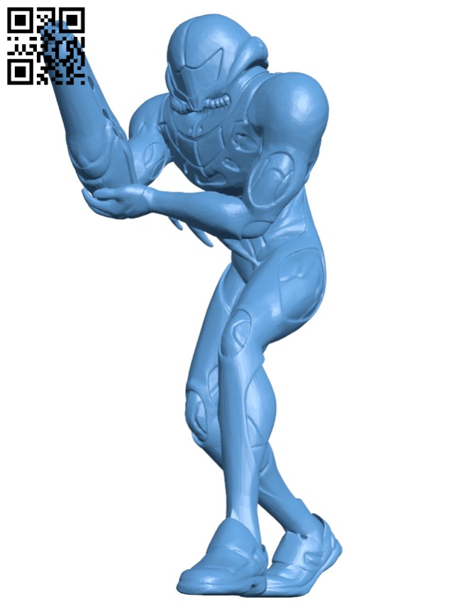 Fusion Suit Samus H004168 file stl free download 3D Model for CNC and 3d printer