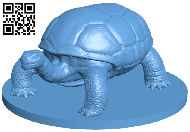 Giant Tortoise H004826 file stl free download 3D Model for CNC and 3d printer