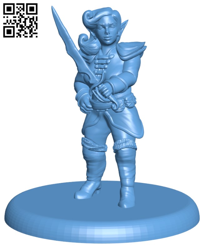 Gnome Rogue H004823 file stl free download 3D Model for CNC and 3d printer