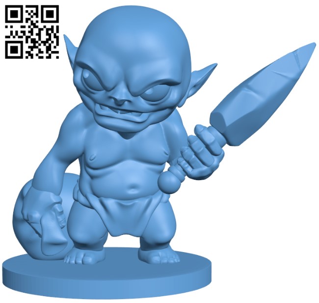 Goblin H004627 file stl free download 3D Model for CNC and 3d printer