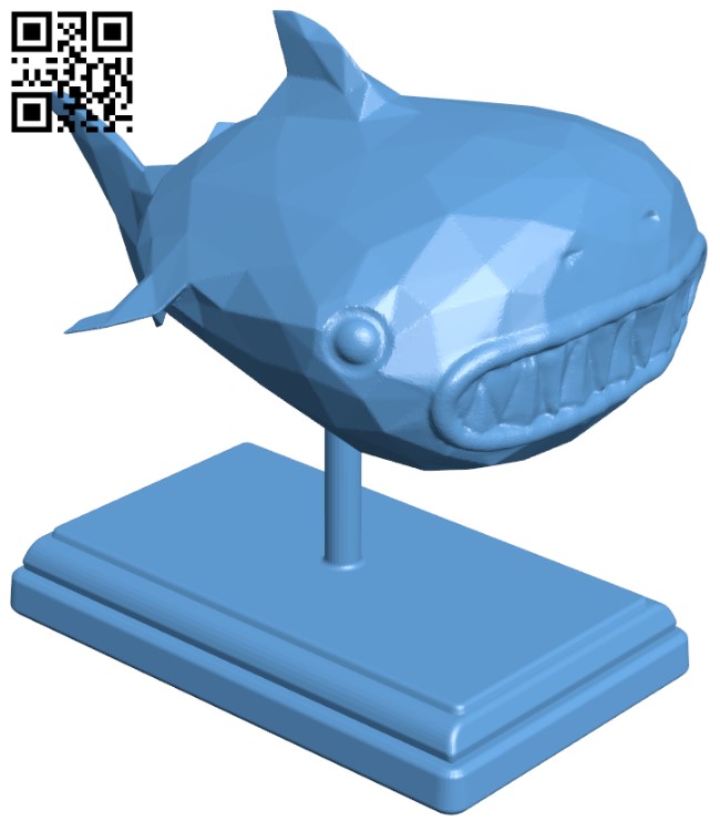 Great Wide Shark H004696 file stl free download 3D Model for CNC and 3d printer