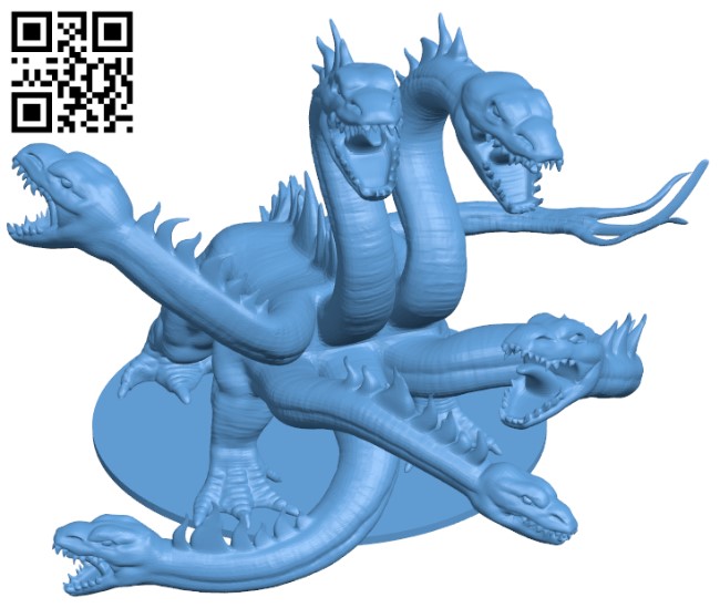 Hydra H004707 file stl free download 3D Model for CNC and 3d printer
