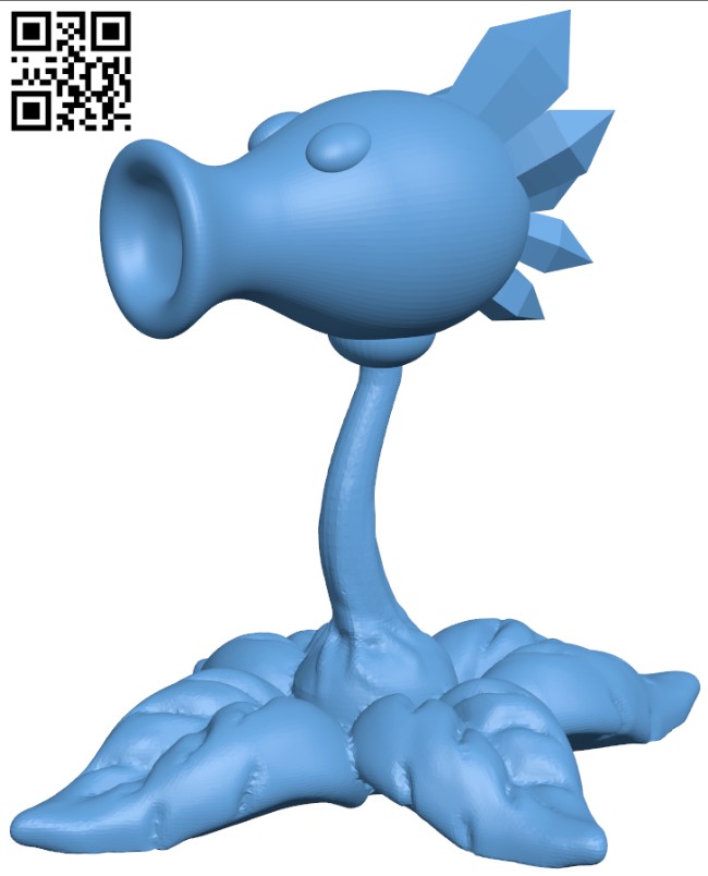 Ice PeaShooter H004274 file stl free download 3D Model for CNC and 3d printer