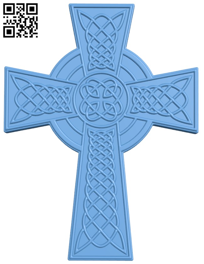 Irish Celtic Cross H004212 file stl free download 3D Model for CNC and 3d printer