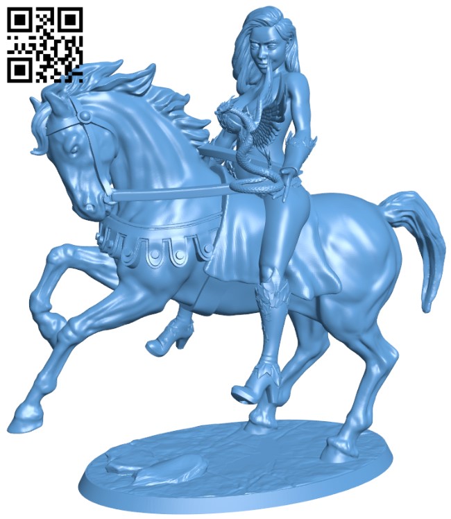 Ivy Rider H004635 file stl free download 3D Model for CNC and 3d printer