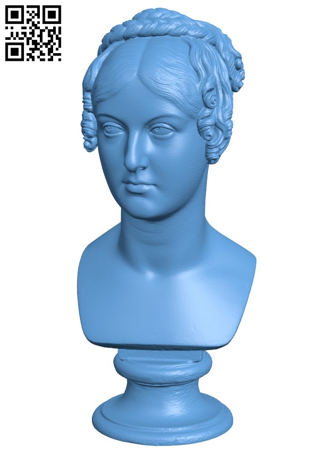 Jane Craufurd H004426 file stl free download 3D Model for CNC and 3d printer