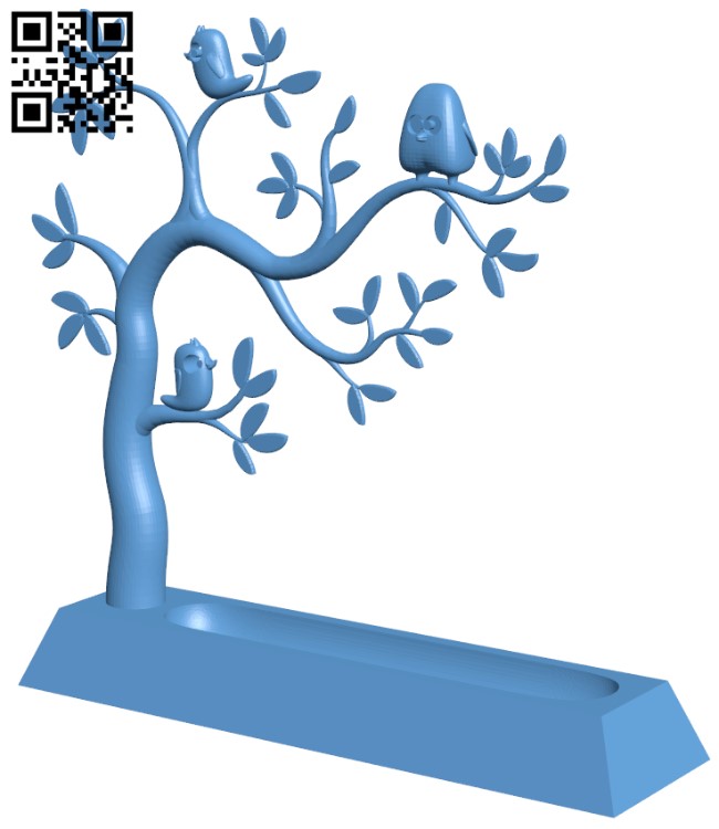 Jewellery tree H004738 file stl free download 3D Model for CNC and 3d printer