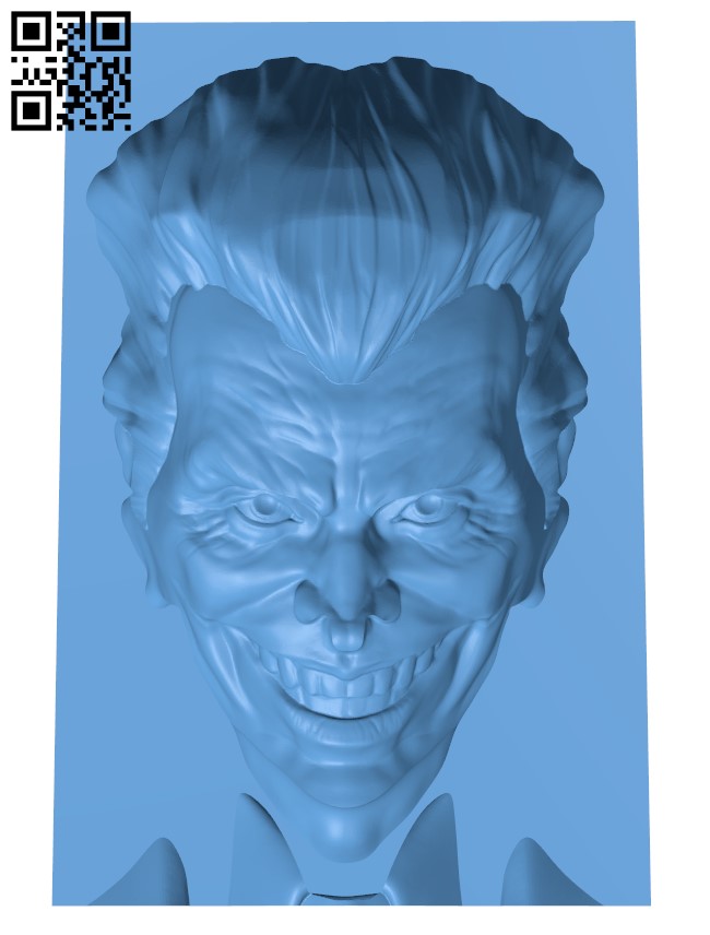 Joker Hollow Illusion H004337 file stl free download 3D Model for CNC and 3d printer