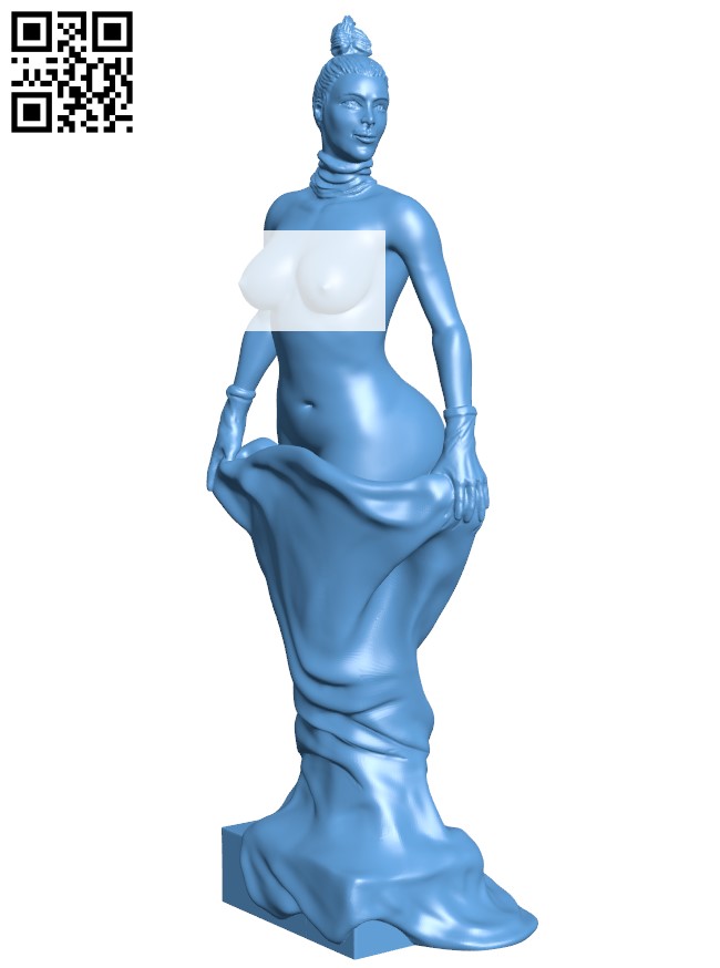 Kim Kardashian H004171 file stl free download 3D Model for CNC and 3d printer