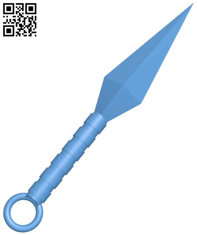 Kunai H004277 file stl free download 3D Model for CNC and 3d printer