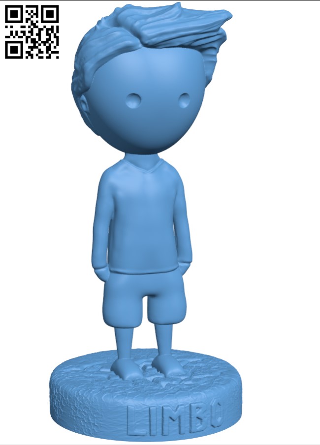 Limbo Boy H004279 file stl free download 3D Model for CNC and 3d printer