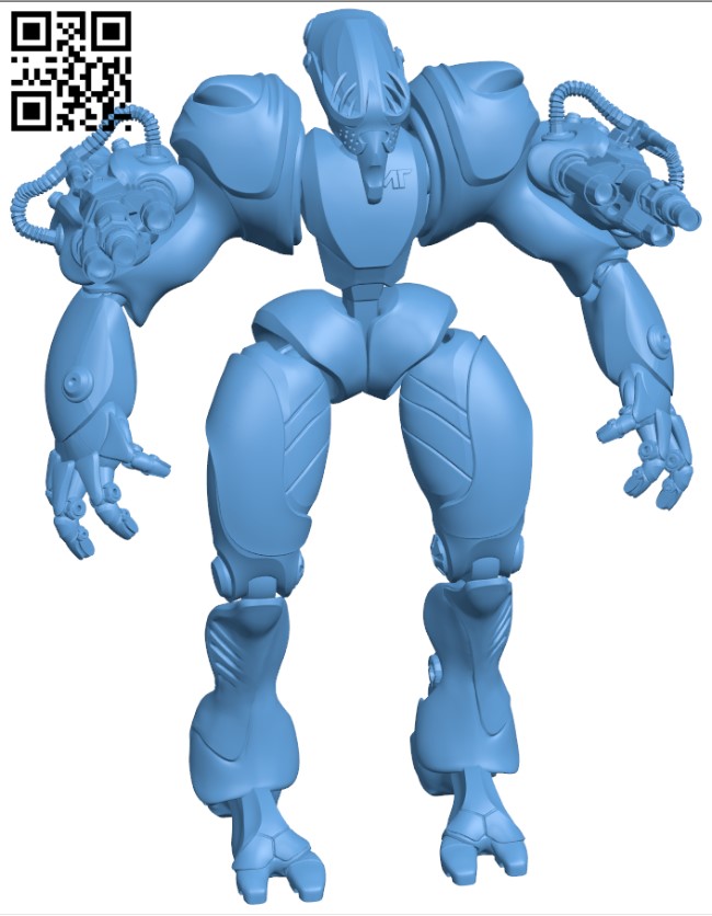 Maker Tron Defender H004843 file stl free download 3D Model for CNC and 3d printer