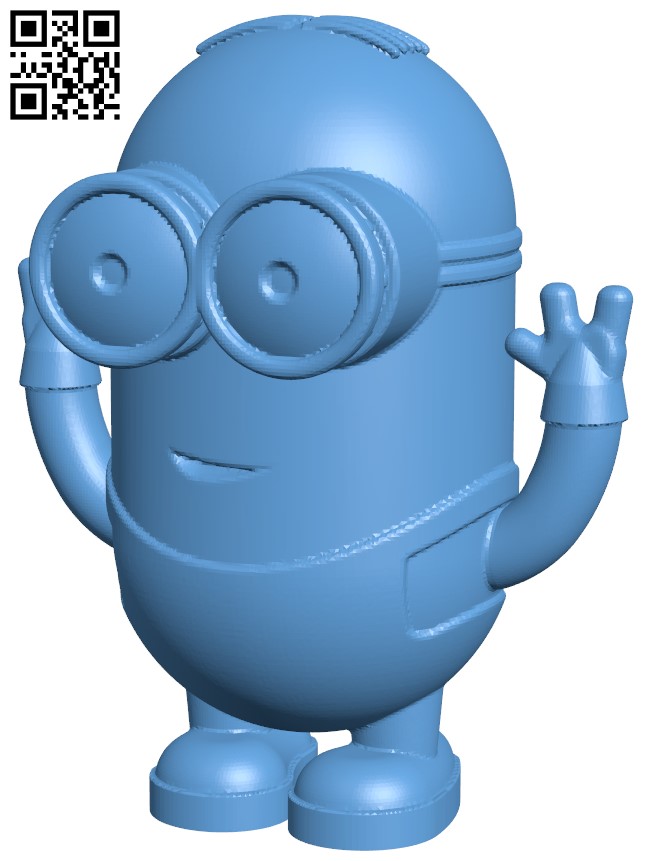 Minion H004723 file stl free download 3D Model for CNC and 3d printer