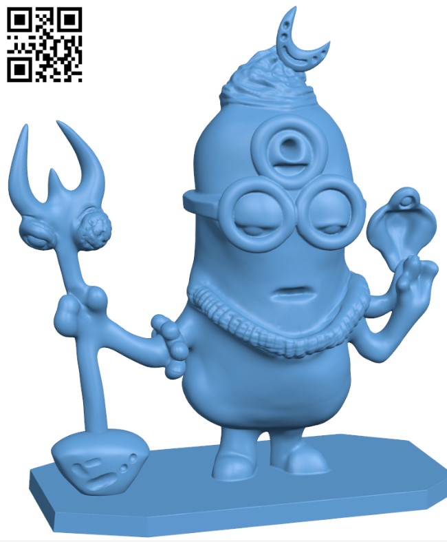 Minion Joint Baba H004440 file stl free download 3D Model for CNC and 3d printer