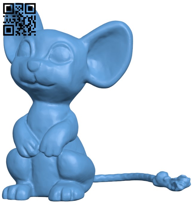 Mouse H004640 file stl free download 3D Model for CNC and 3d printer