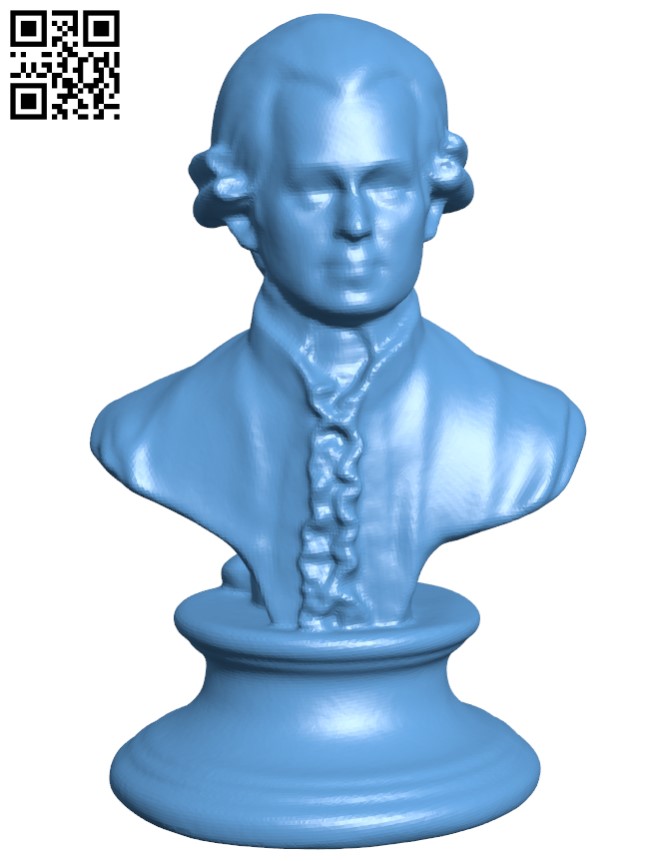 Mozart sculpture H004219 file stl free download 3D Model for CNC and 3d printer