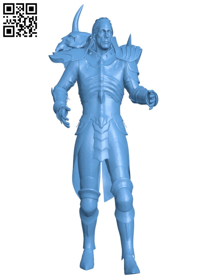Nigromante - Diablo III H004291 file stl free download 3D Model for CNC and 3d printer