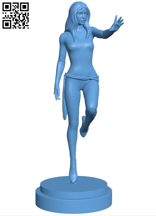 Phoenix - Jean Grey H004293 file stl free download 3D Model for CNC and 3d printer