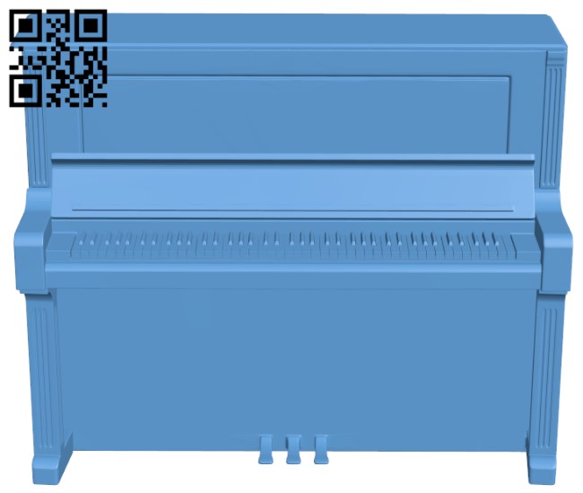 Piano H004222 file stl free download 3D Model for CNC and 3d printer