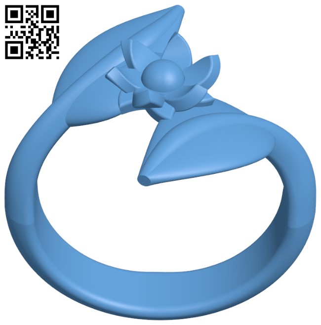 Pure lotus ring H004750 file stl free download 3D Model for CNC and 3d printer