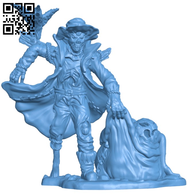 Scarecrow H004362 file stl free download 3D Model for CNC and 3d printer