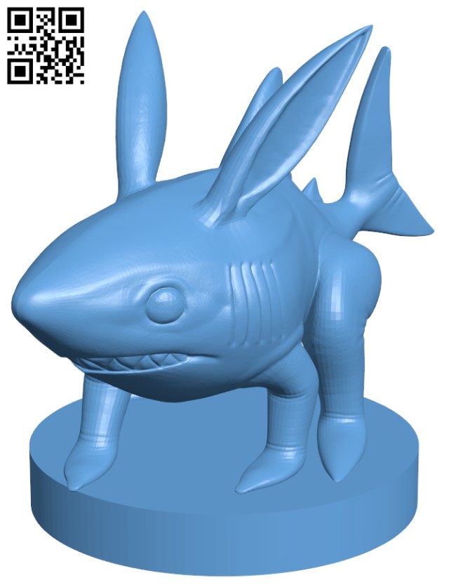 Sharkenbunny H004460 file stl free download 3D Model for CNC and 3d printer