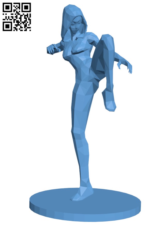 Spider-Woman H004469 file stl free download 3D Model for CNC and 3d printer