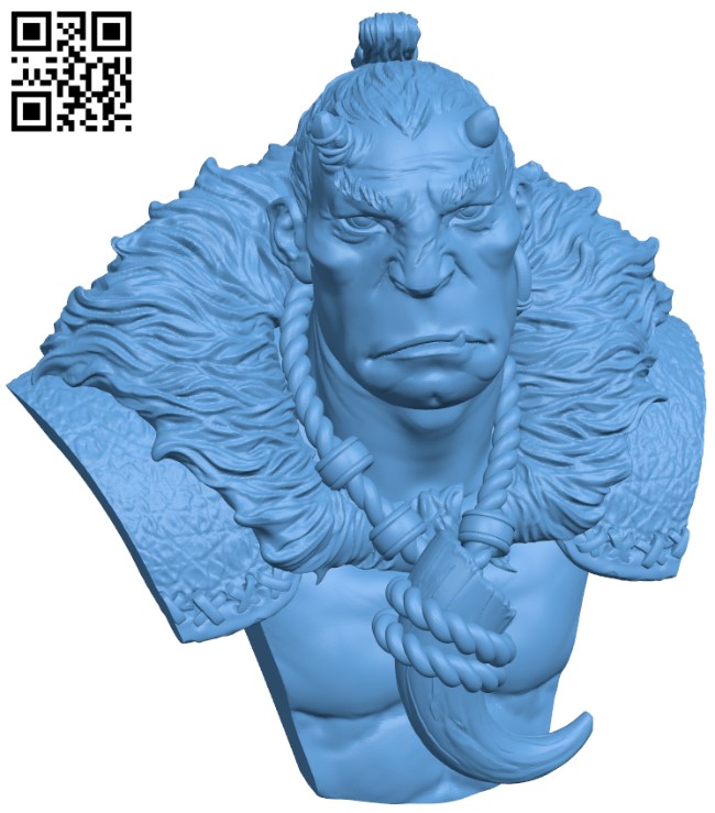 Suru bust H004474 file stl free download 3D Model for CNC and 3d printer