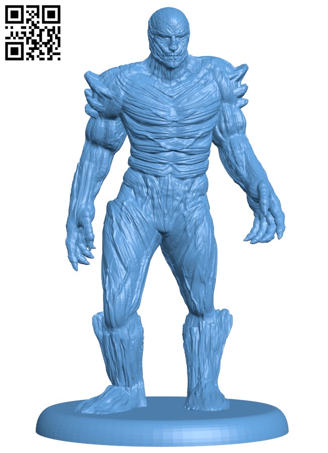 Swamp Monster H004762 file stl free download 3D Model for CNC and 3d printer