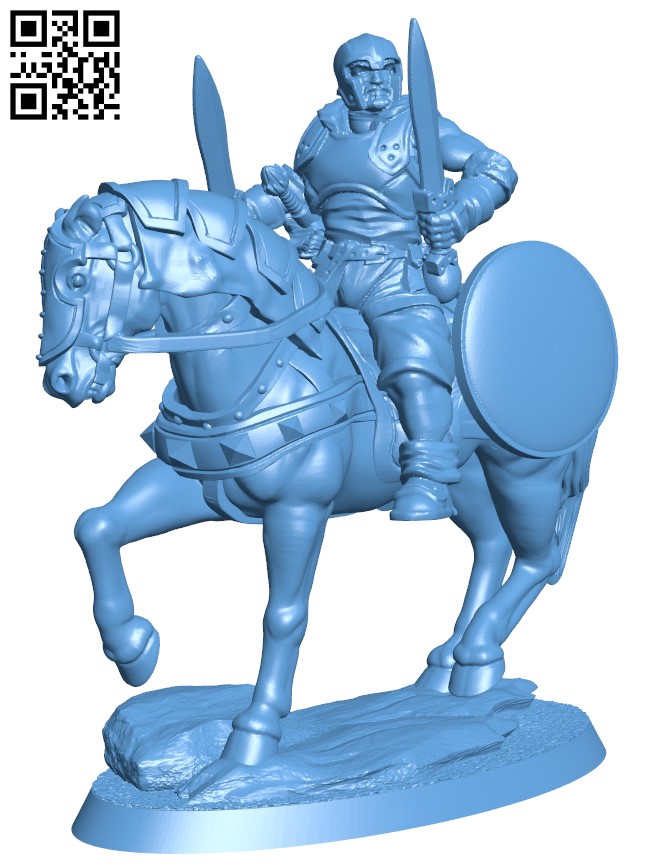 Talarius Knight Fantasy Rider H004593 file stl free download 3D Model for CNC and 3d printer