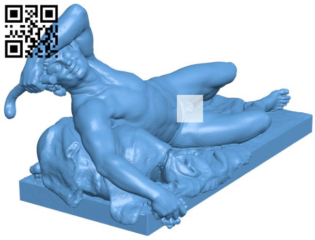 The Faun H004481 file stl free download 3D Model for CNC and 3d printer